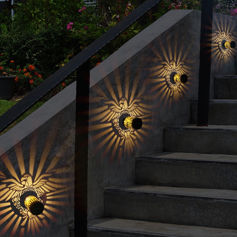 2 Pack Solar Fence Lights Meta - Lighting Decor Inc 리뷰 및 가격