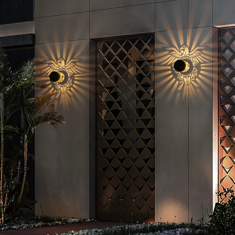 2 Pack Solar Fence Lights Meta - Lighting Decor Inc 리뷰 및 가격