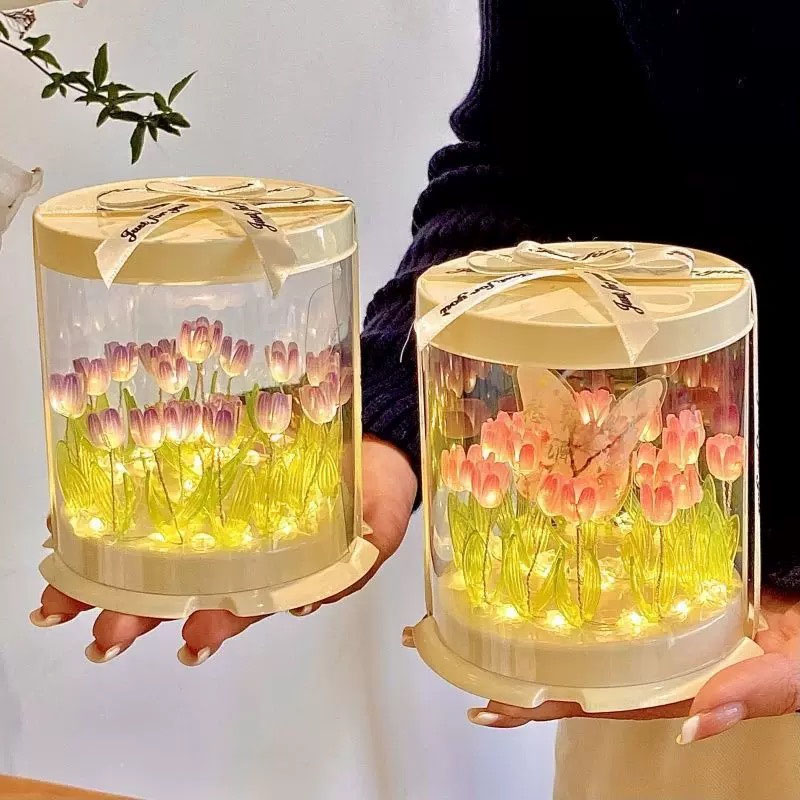 DIY Tulip Lamp Simulation Flow - Lighting Table Decor 리뷰 및 가격