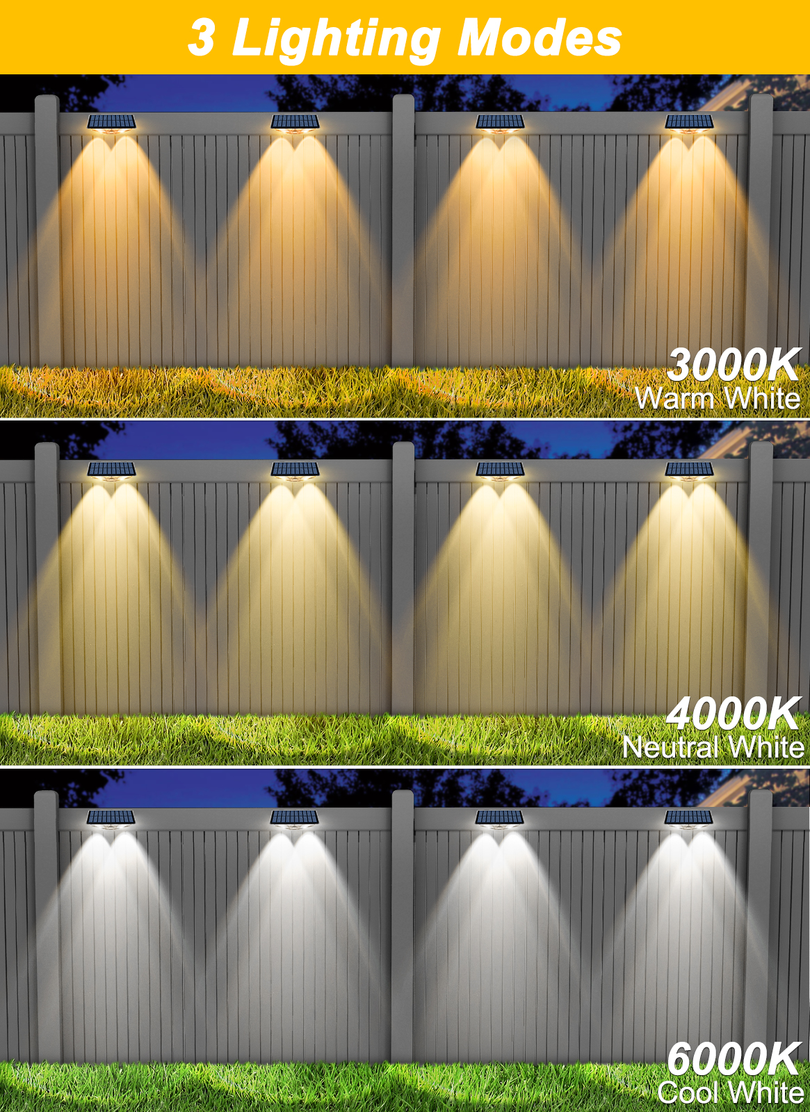 2/4/6 PCS Solar Wall Light Out - Lighting Decor Sunrise 리뷰 및 가격