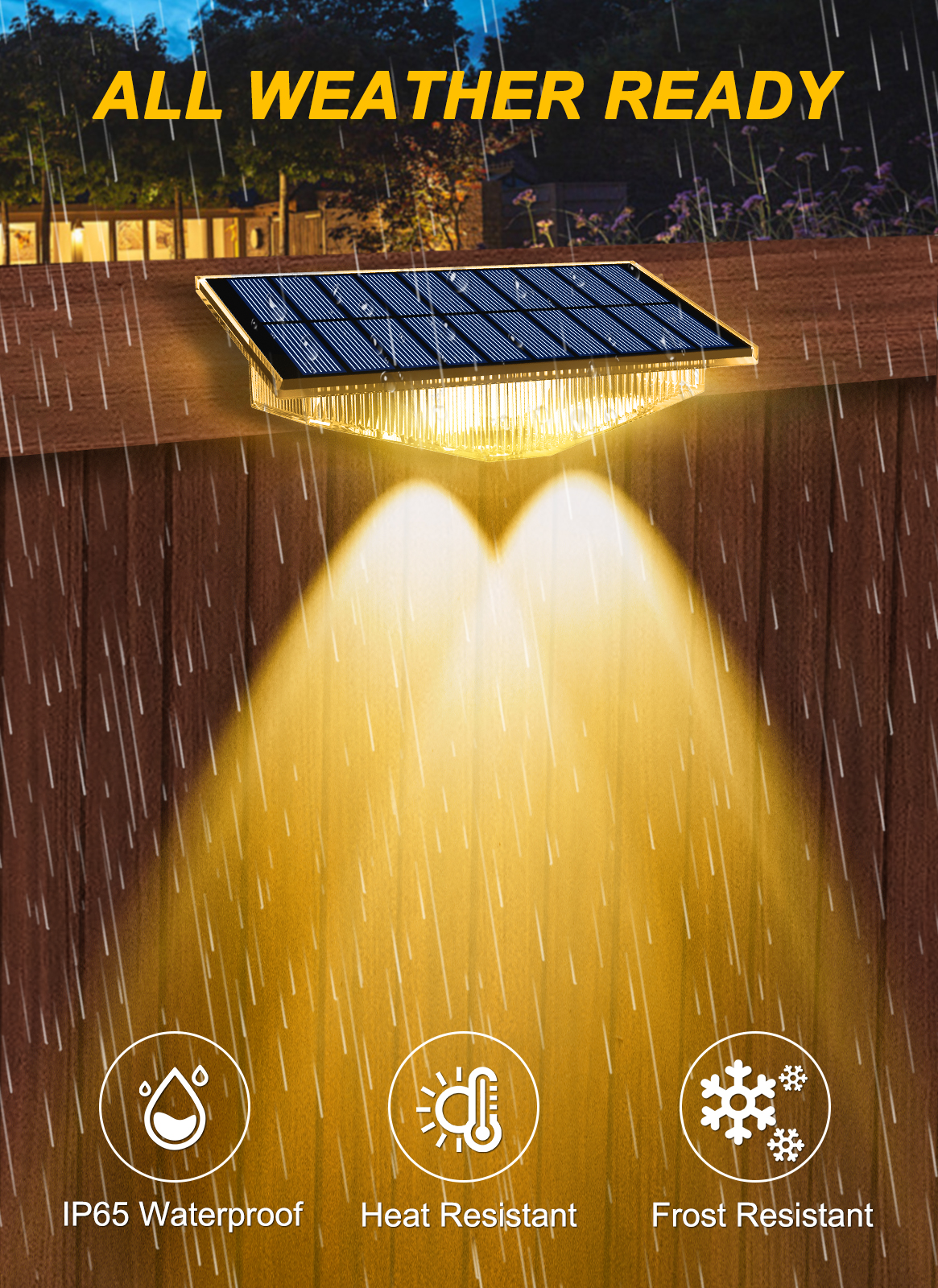 2/4/6 PCS Solar Wall Light Out - Lighting Decor Sunrise 리뷰 및 가격