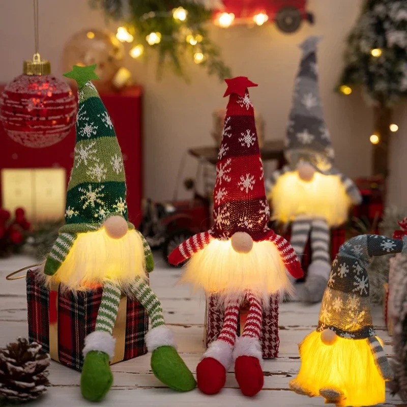 Christmas Faceless Doll Gnome  - Pendant Lighting Christmas Decor 리뷰 및 가격