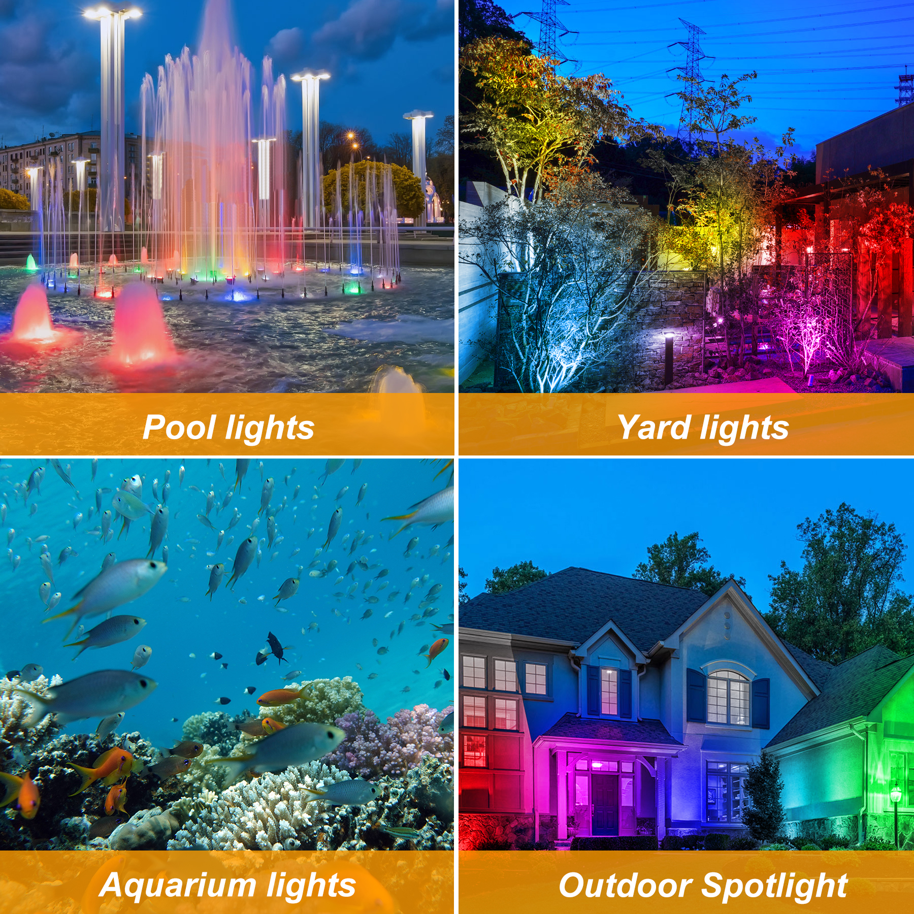 2/4/3/5 RGB Solar Light Outdoo - Lighting Decor Sunrise 리뷰 및 가격