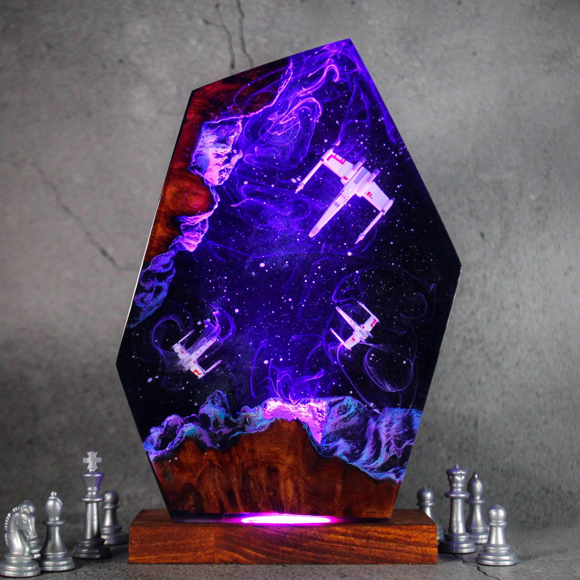 Customized Items Resin Table L - Lighting Table Decor 리뷰 및 가격