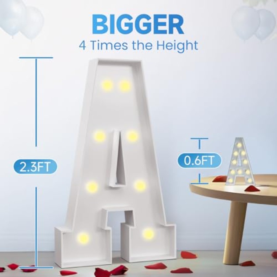 Graduation Decorations 2026, 2 - Light Up Letters Marquee 리뷰 및 가격
