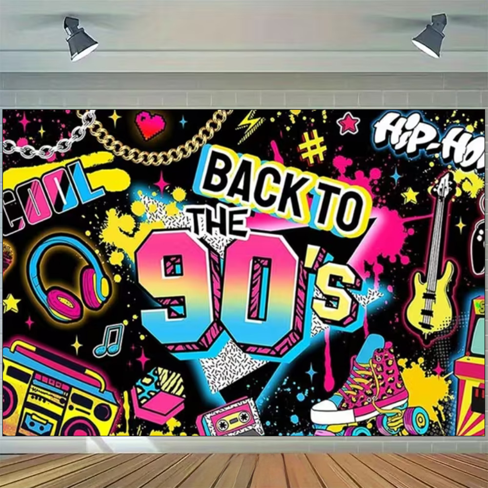 Retro Back to the 80s 90s Musi - Lighting Decor Photos 리뷰 및 가격