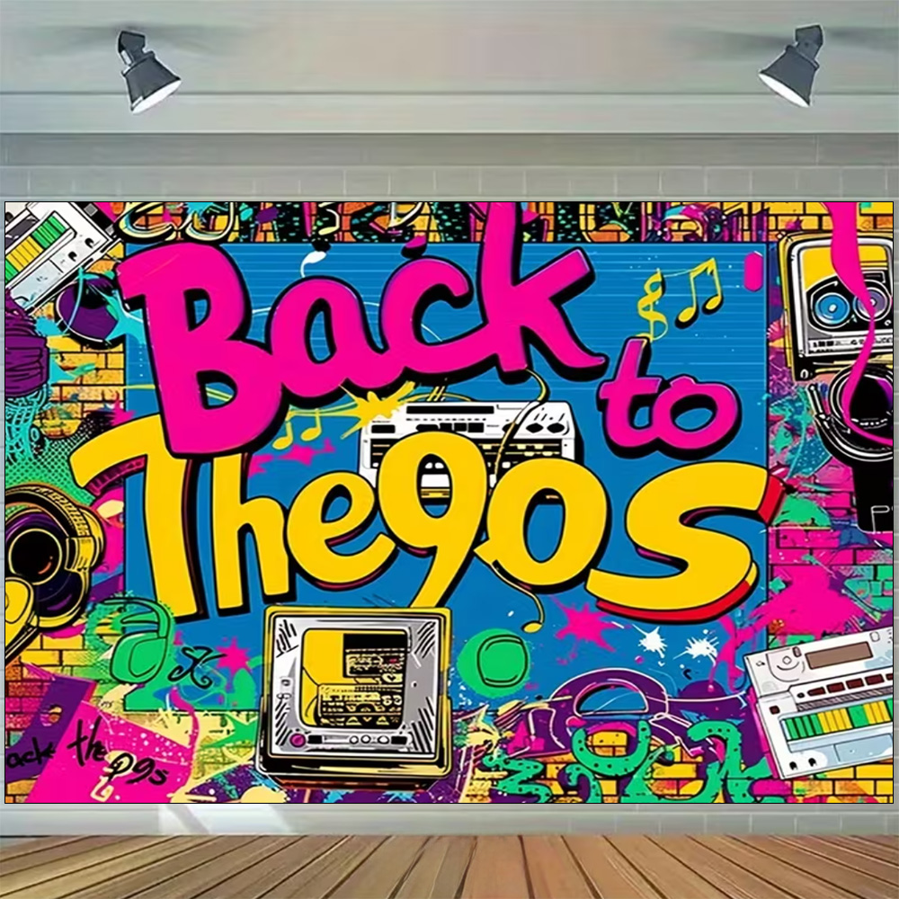 Retro Back to the 80s 90s Musi - Lighting Decor Photos 리뷰 및 가격