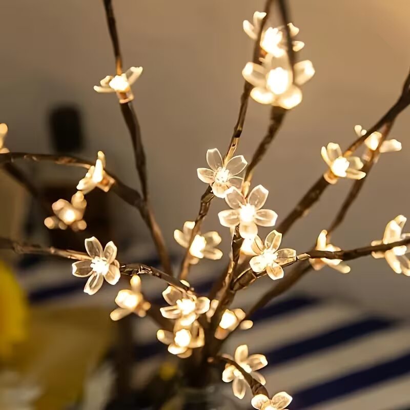 1/2PC 20LED Cherry Blossom Tre - Lighting Decor Ideas 리뷰 및 가격