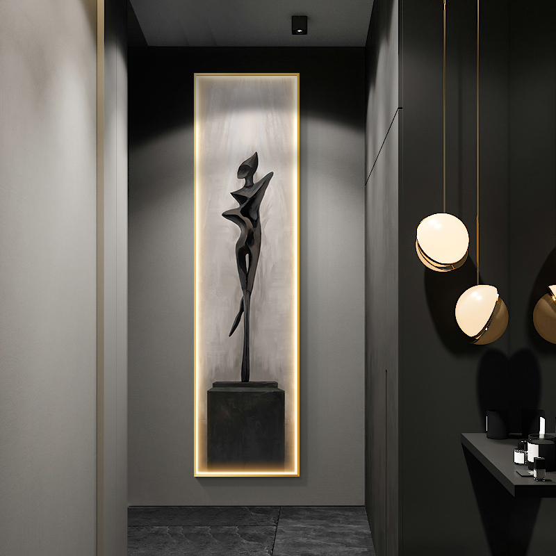 Modern Abstract Art Interior P - Foyer Lighting Wall Decor 리뷰 및 가격