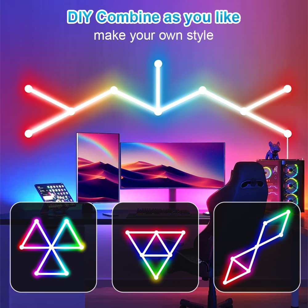 LED Smart Wall Lamp RGBIC Ligh - Foyer Lighting Wall Decor 리뷰 및 가격