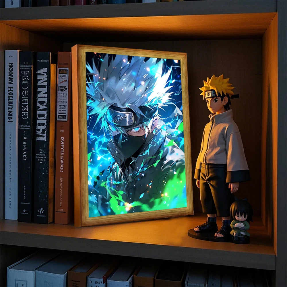 Anime Naruto Figure Sticker Li - Lighting Decor Photos 리뷰 및 가격