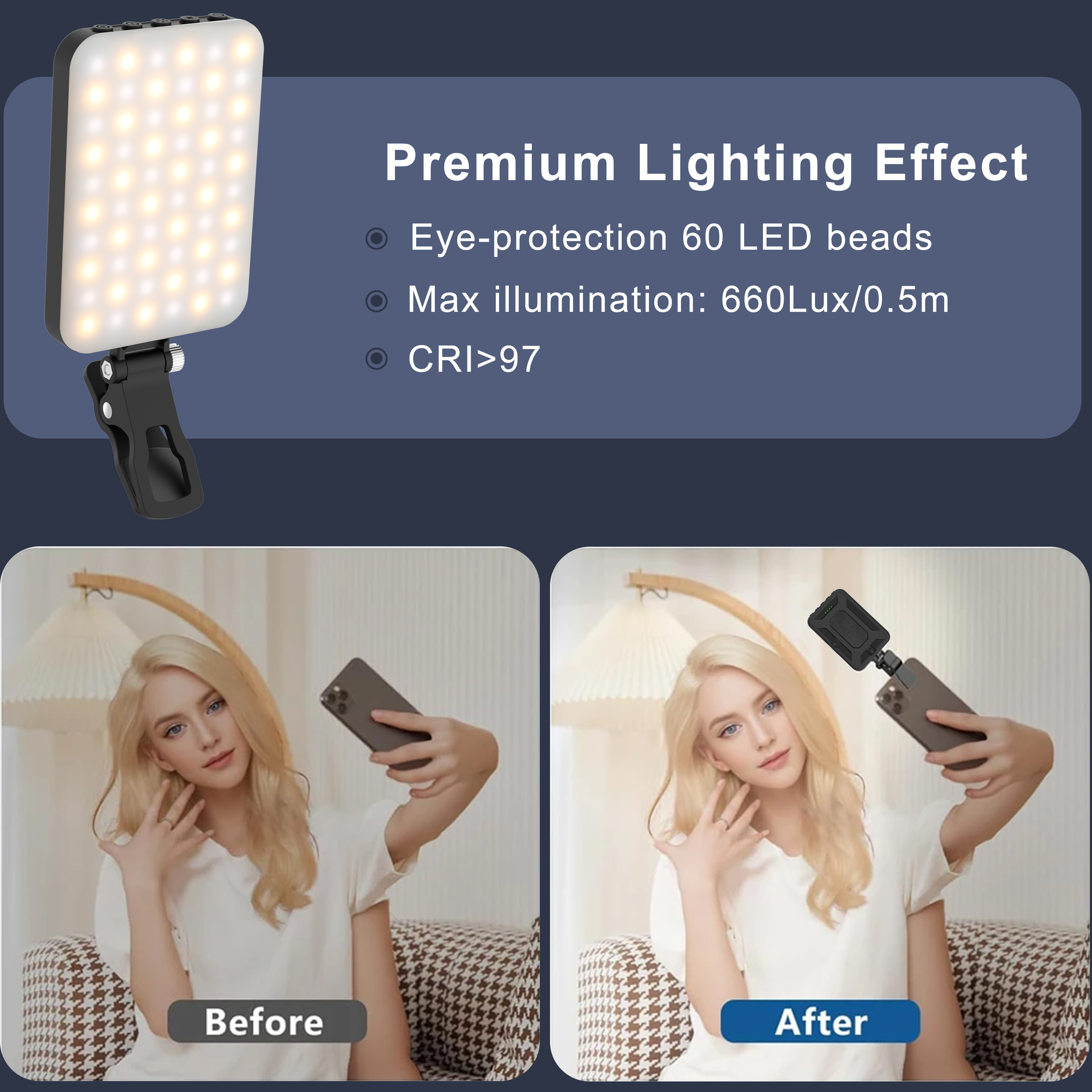 LED Selfie Light 60 High-quali - Lighting Gallery 리뷰 및 가격