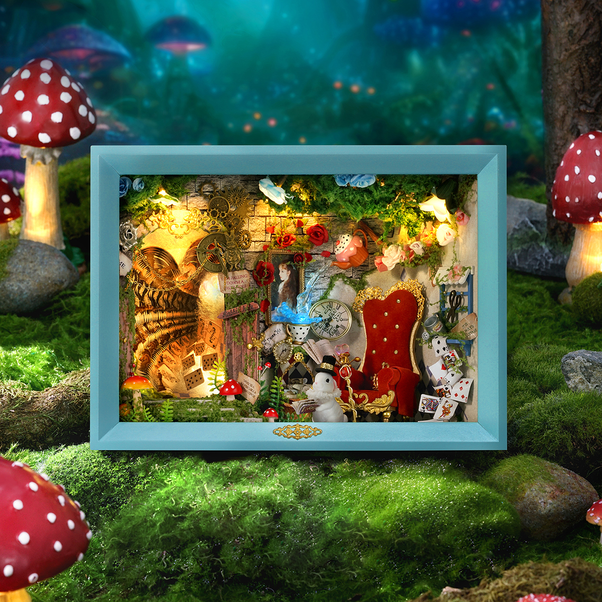DIY Wooden Fairy Tale Photo Fr - Lighting Decor Photos 리뷰 및 가격
