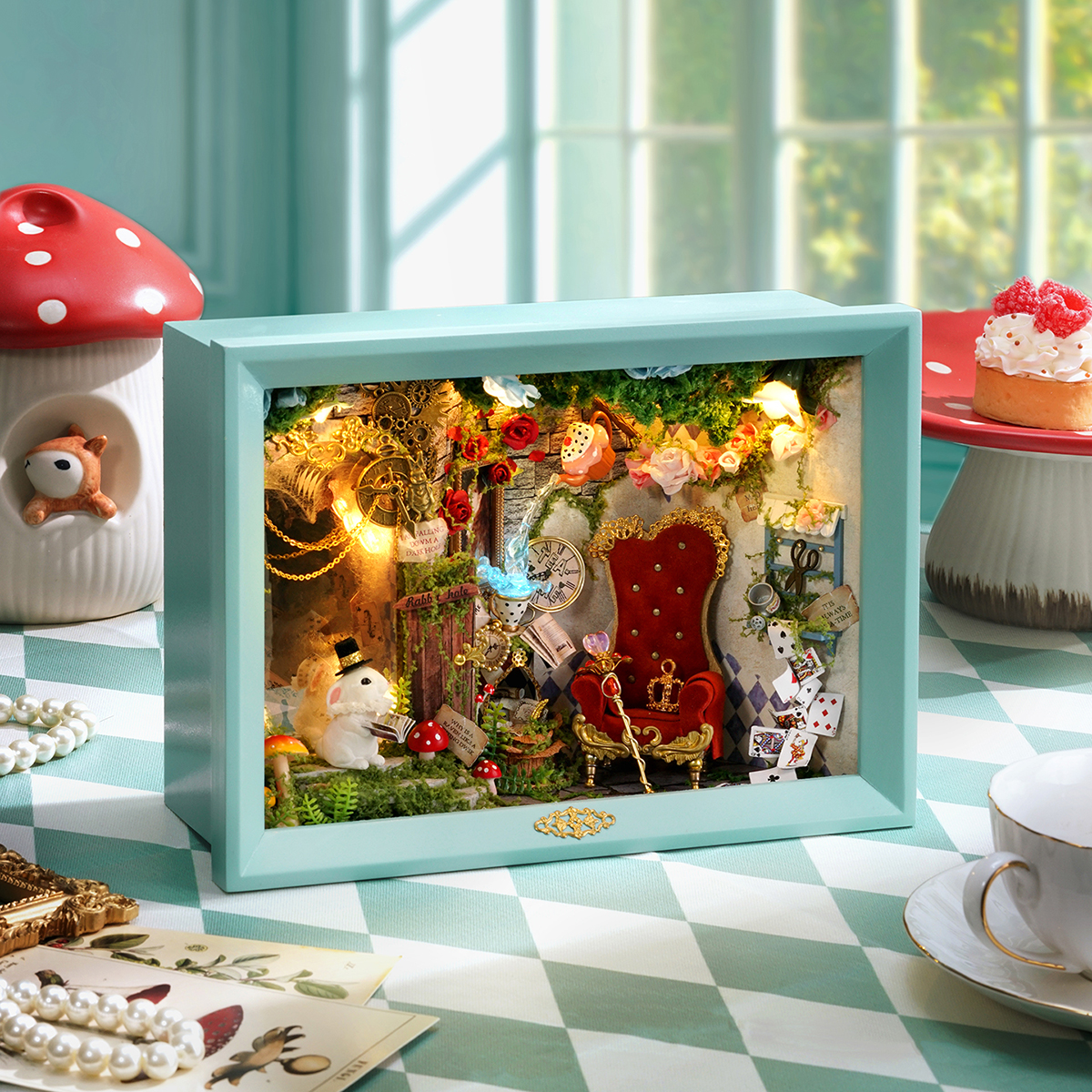 DIY Wooden Fairy Tale Photo Fr - Lighting Decor Photos 리뷰 및 가격