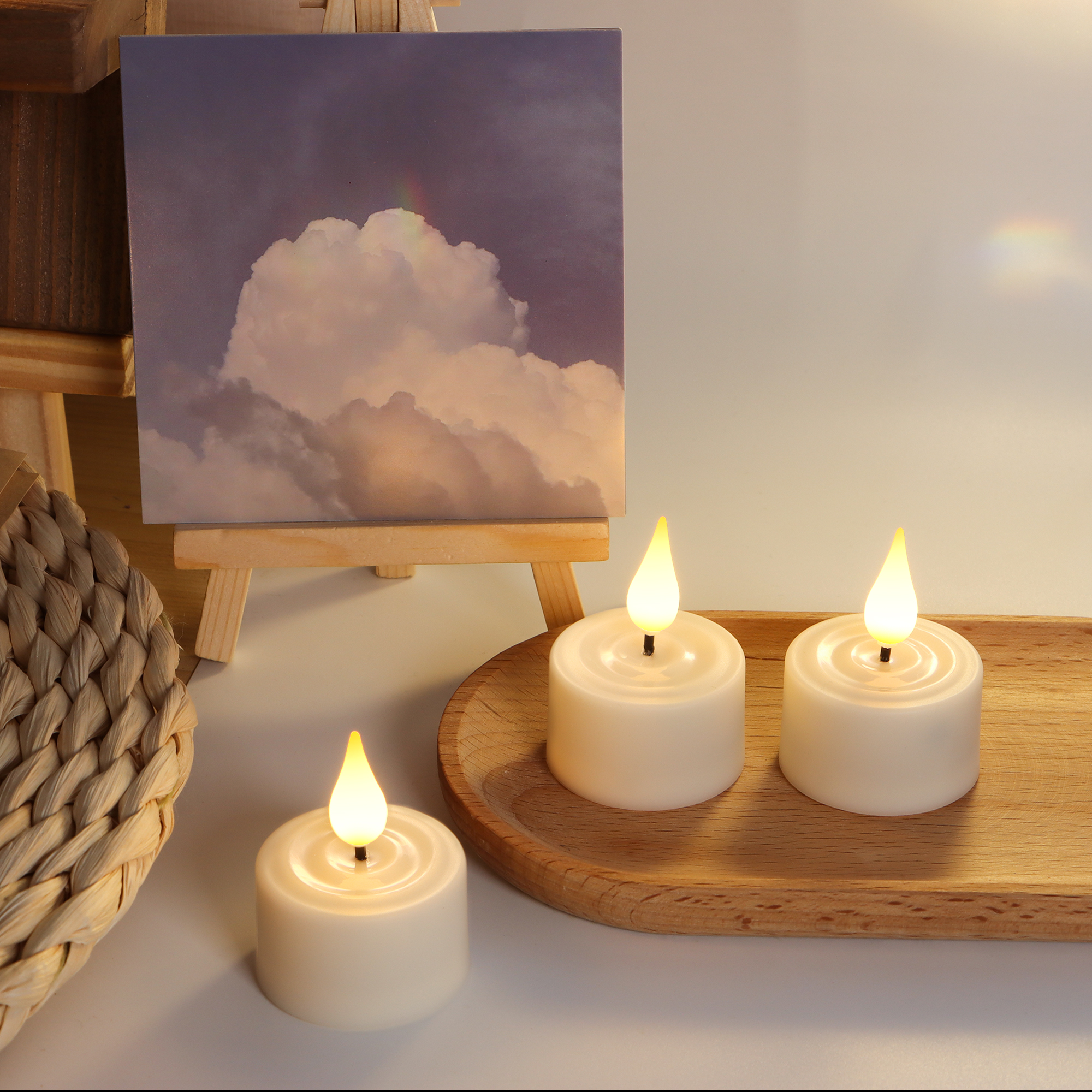 LED Candle Light Rechargeable  - Lighting Decor Ideas 리뷰 및 가격