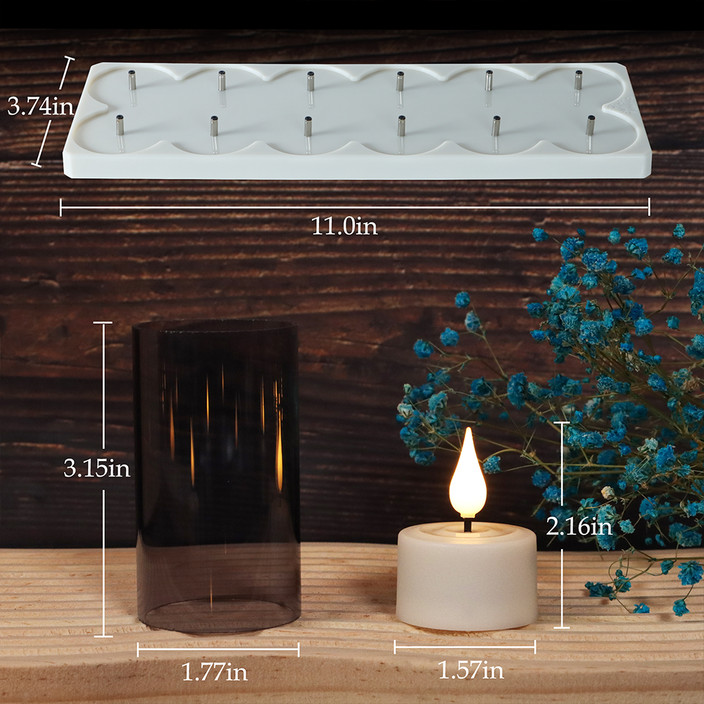 LED Candle Light Rechargeable  - Lighting Decor Ideas 리뷰 및 가격