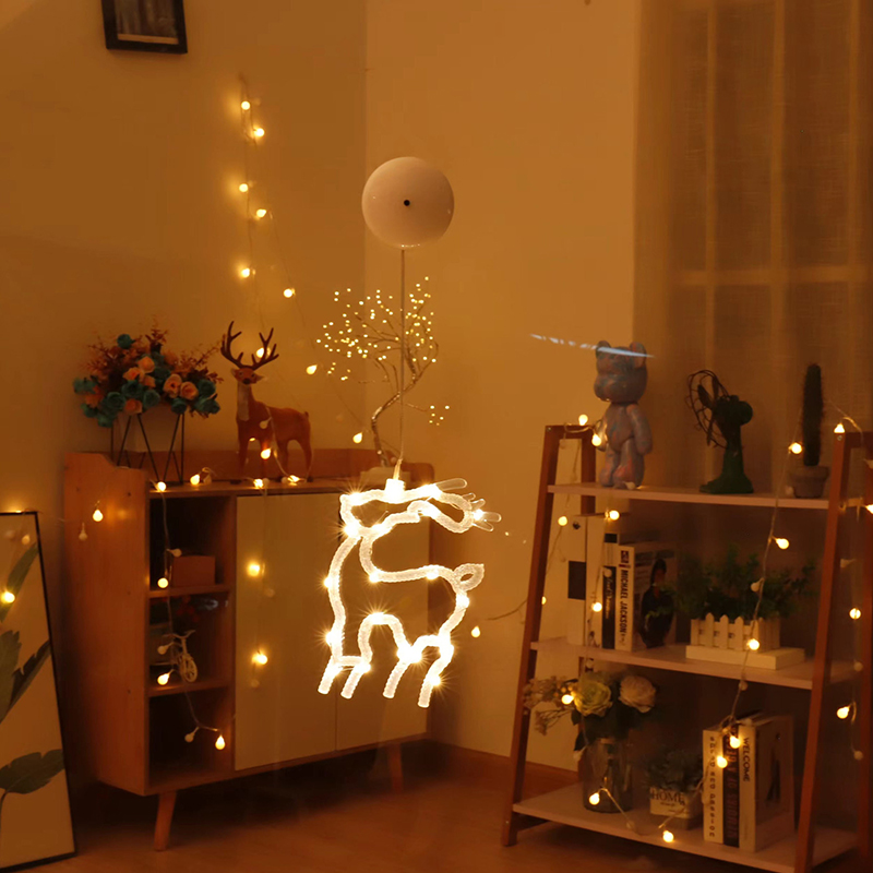 Christmas Window Hanging LED L - Pendant Lighting Christmas Decor 리뷰 및 가격