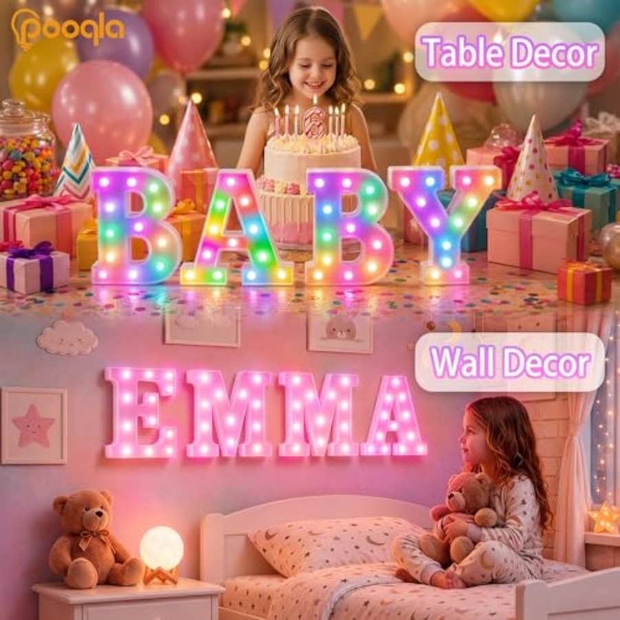 Colorful LED marquee letter li - Light Up Letters Marquee 리뷰 및 가격