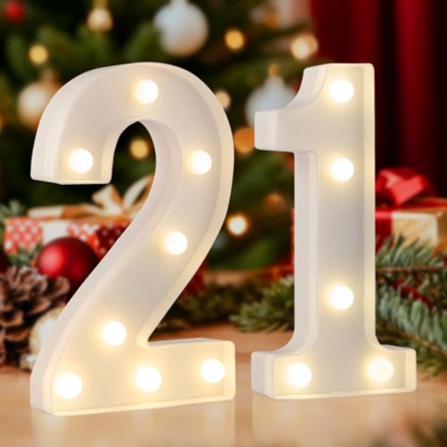 21 LED Marquee Number, 21st Bi - Light Up Letters Marquee 리뷰 및 가격