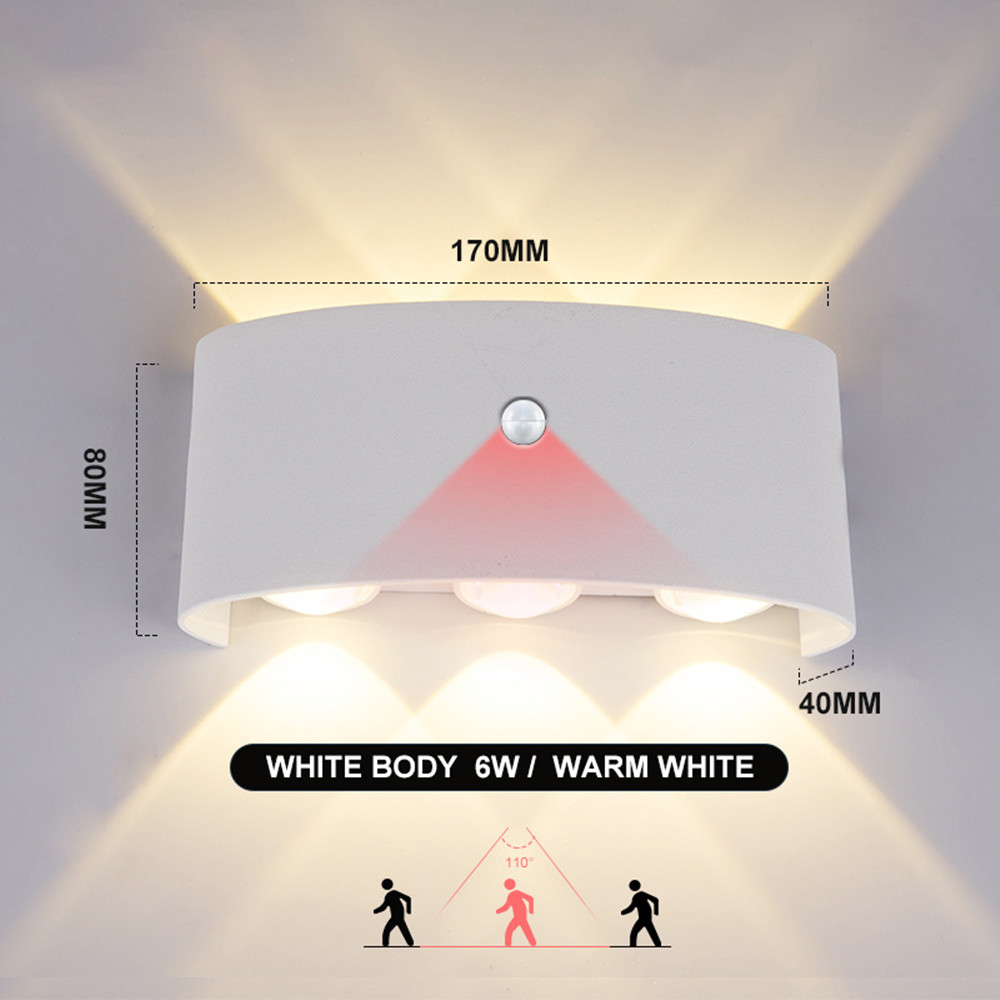 PIR Motion Sensor Wall Lamp AC - Foyer Lighting Wall Decor 리뷰 및 가격