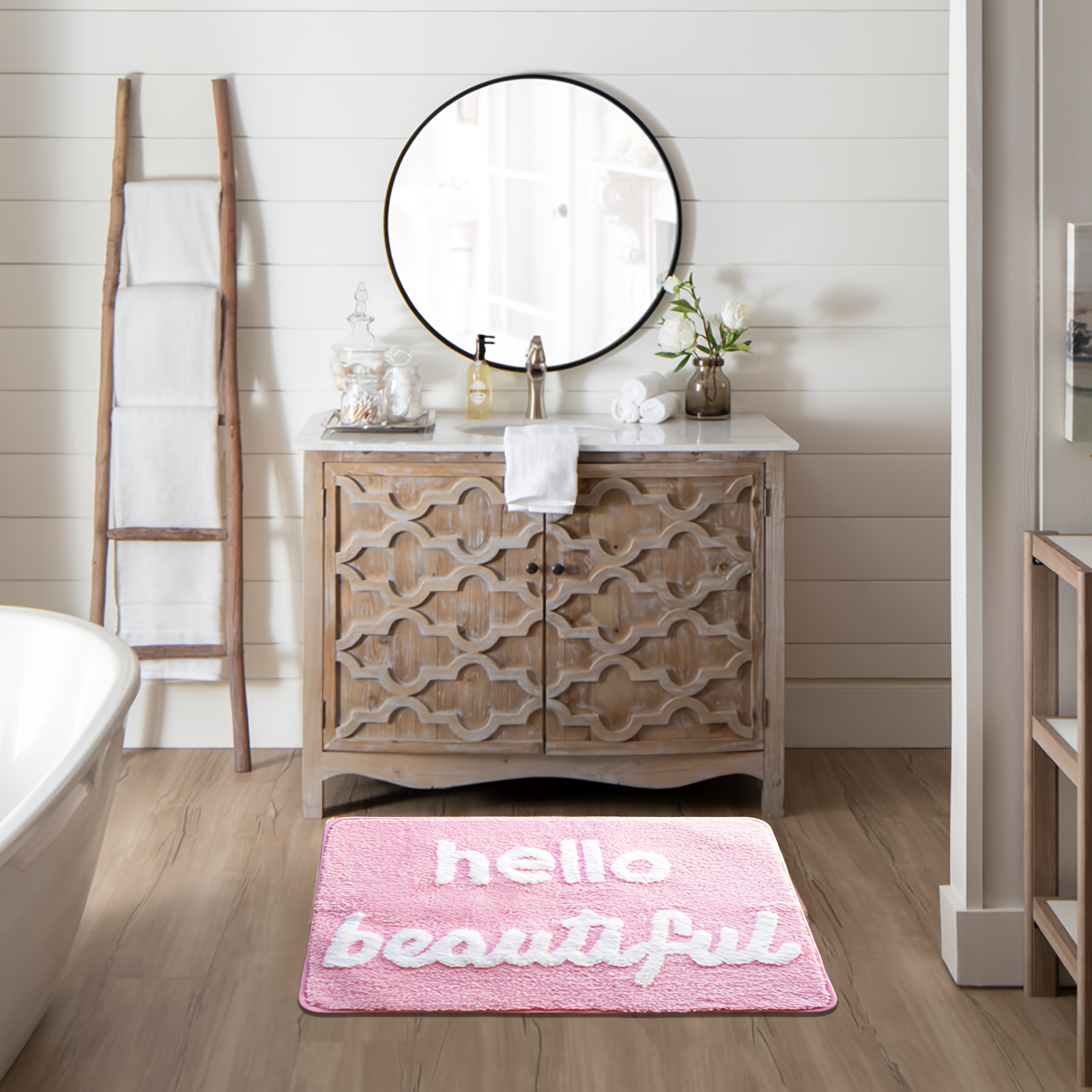 1pc, Hello Beautiful Non-slip  - Garage Lighting Decor 리뷰 및 가격
