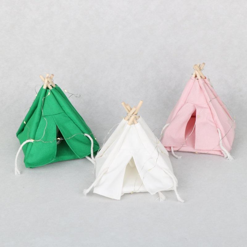 1/12 Dollhouse Mini Tent Model - Lighting Decor Photos 리뷰 및 가격