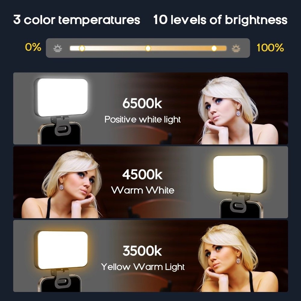 800/1000mAh LED Selfie Light U - Lighting Gallery 리뷰 및 가격