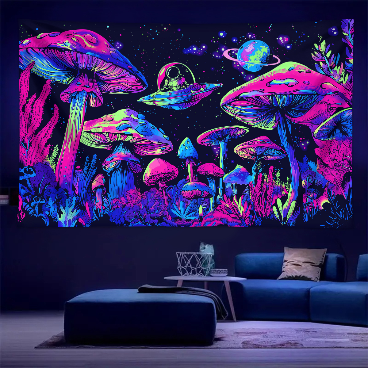1pc Fluorescent mushroom tapes - Lighting Decor Ideas 리뷰 및 가격