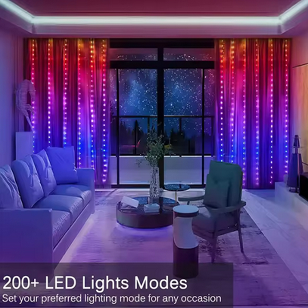 3M RGB Smart LED Curtain Light - String Light Outdoor 리뷰 및 가격
