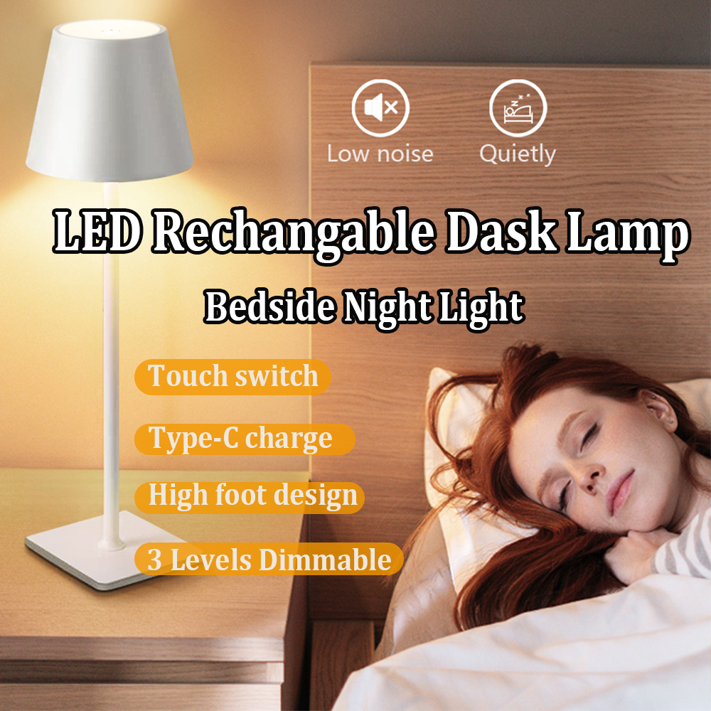 LED Rechargeable Desk Light Wi - Lighting Table Decor 리뷰 및 가격