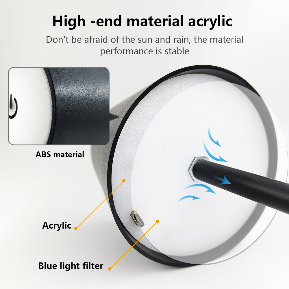 LED Rechargeable Desk Light Wi - Lighting Table Decor 리뷰 및 가격