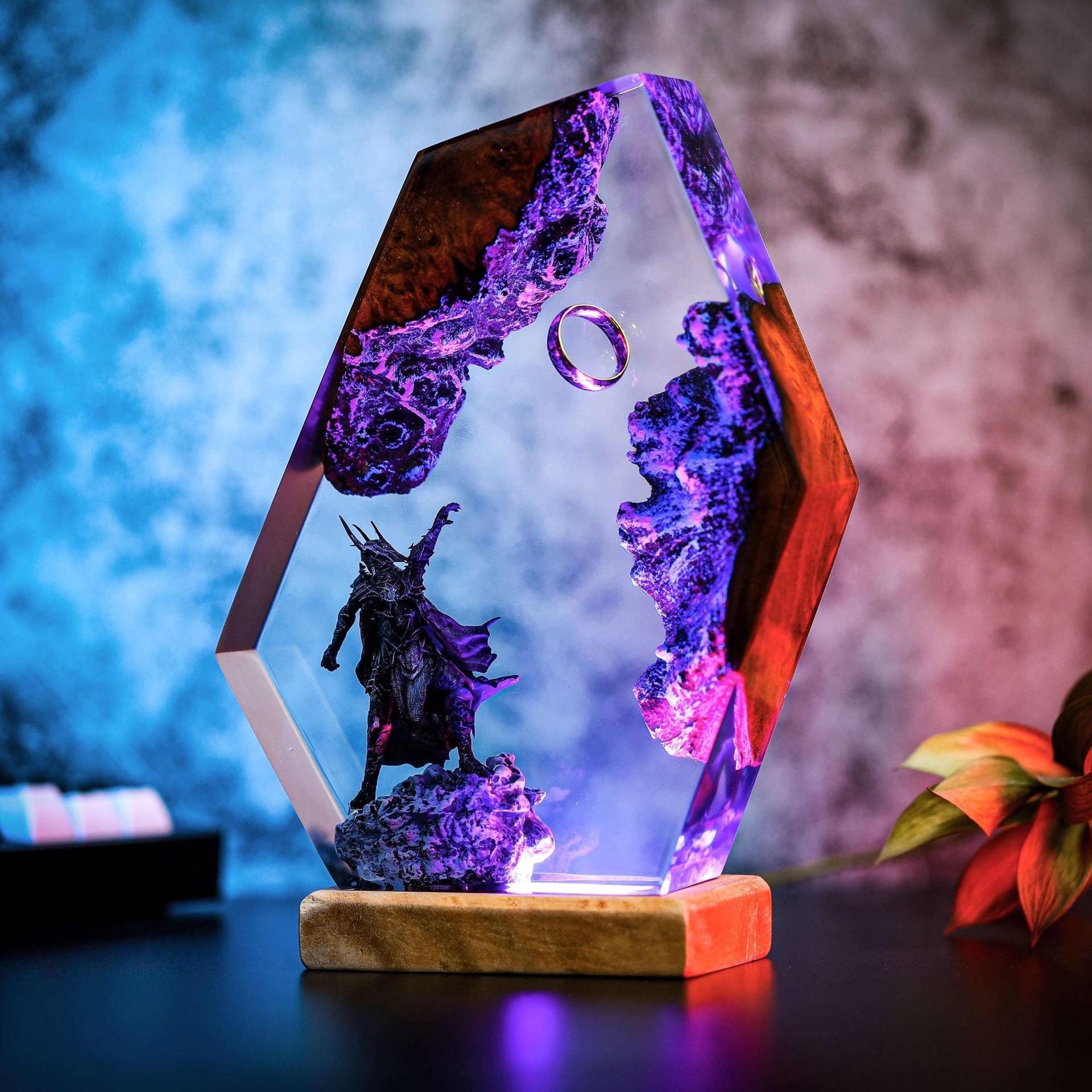 Movie Scence Figure Table Resi - Lighting Table Decor 리뷰 및 가격
