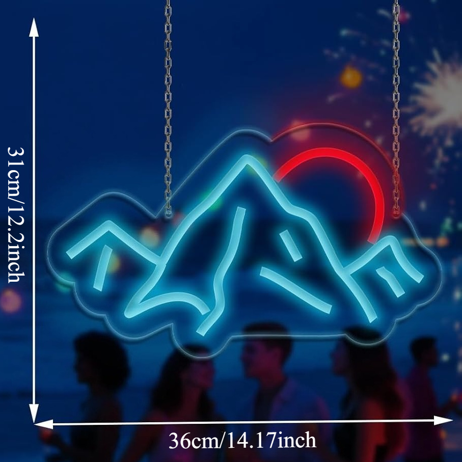 Sunrise Sunset Neon Sign Mount - Lighting Decor Sunrise 리뷰 및 가격
