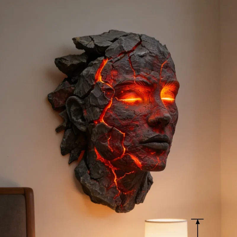 New Cracked Soul Wall Light Pe - Pendant Lighting Christmas Decor 리뷰 및 가격