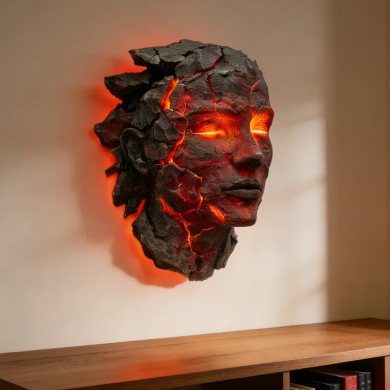 New Cracked Soul Wall Light Pe - Pendant Lighting Christmas Decor 리뷰 및 가격