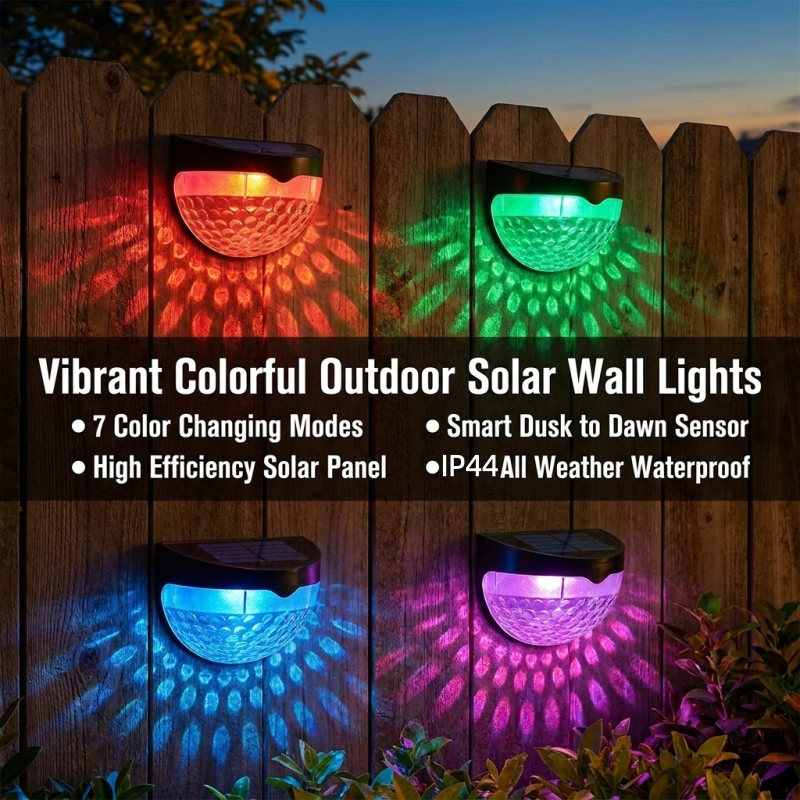 12/6 PCS solar wall lights, so - Garage Lighting Decor 리뷰 및 가격